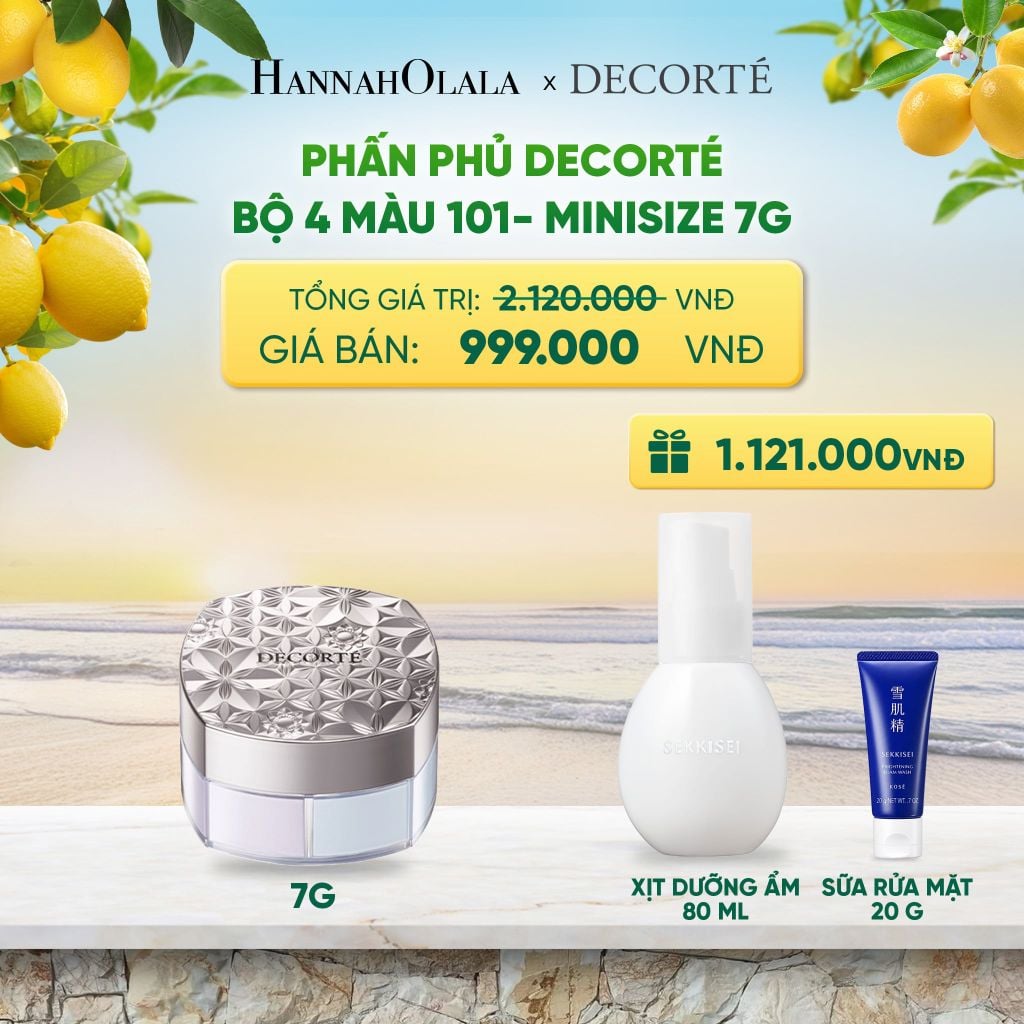  [DEAL ĐỘC QUYỀN] PHẤN PHỦ DECORTÉ MINISIZE_LIMITED 