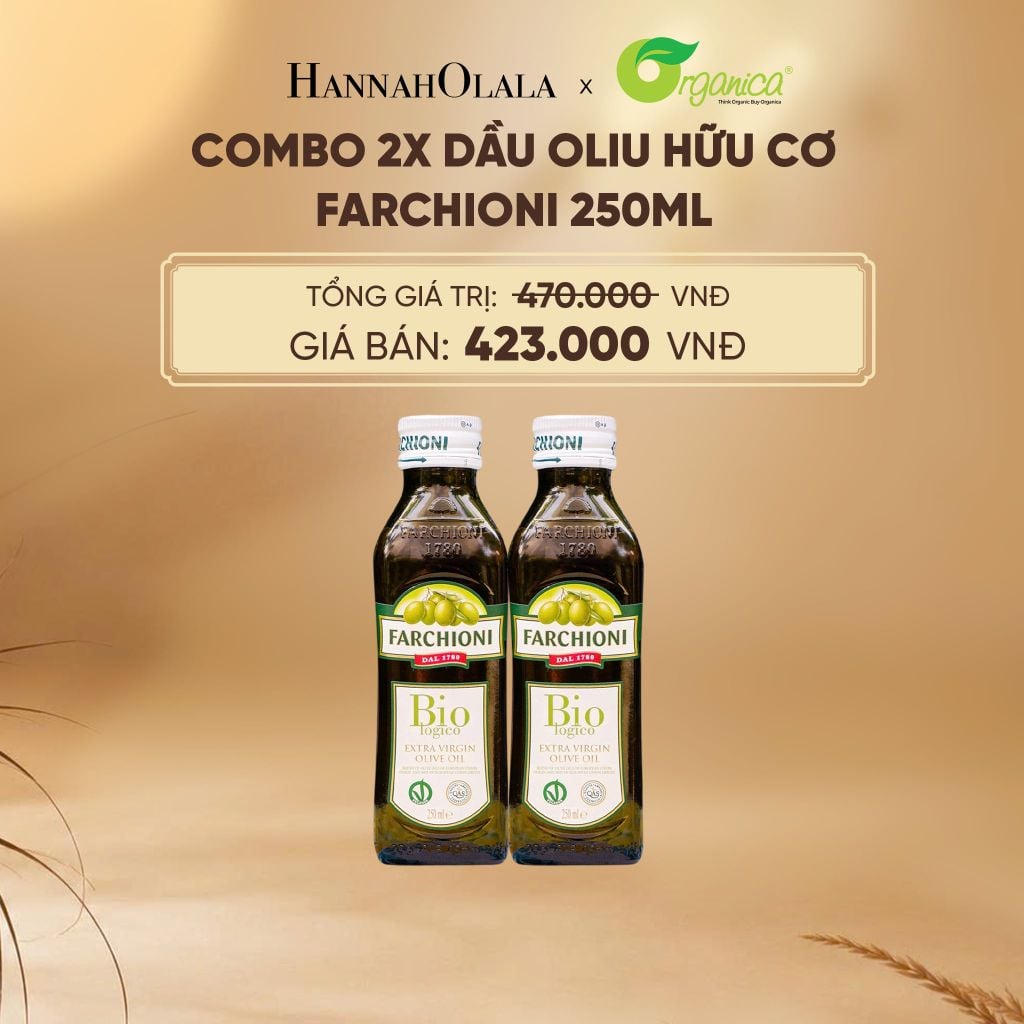  DẦU OLIU HỮU CƠ FARCHIONI 250ML - E275 