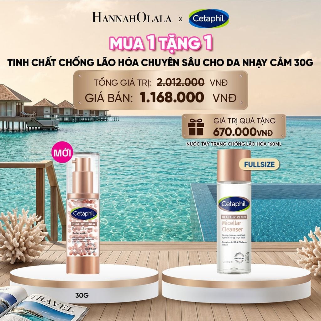  DEAL 20: TINH CHẤT CHỐNG LÃO HÓA CHUYÊN SÂU CHO DA NHẠY CẢM CETAPHIL HEALTHY RENEW SERUM 30G_ A1944_ D1287 