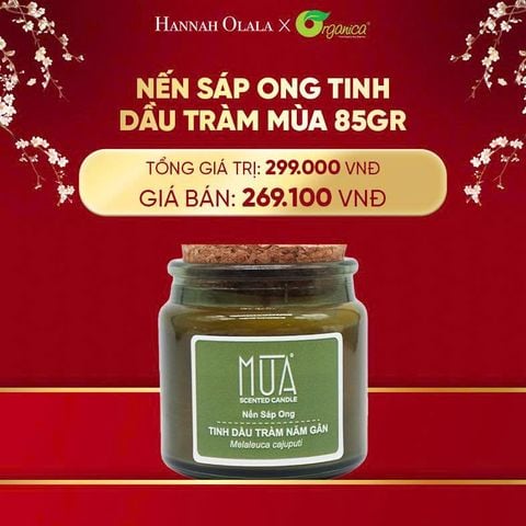  DEAL 20: NẾN SÁP ONG TINH DẦU MÙA 85GR 