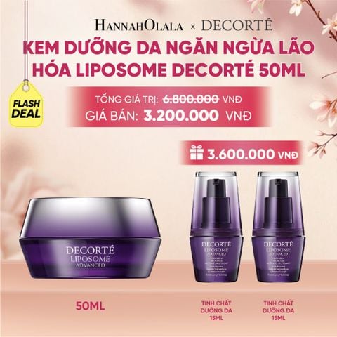  [DEAL ĐỘC QUYỀN] KEM DƯỠNG DA NGĂN NGỪA LÃO HÓA LIPOSOME DECORTÉ - A242 