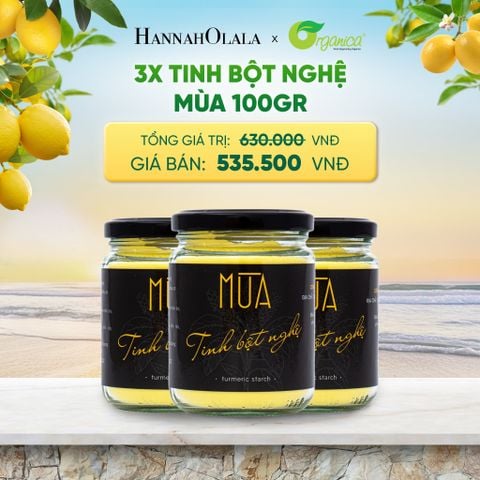  TINH BỘT NGHỆ MÙA 100GR - DEAL 21 