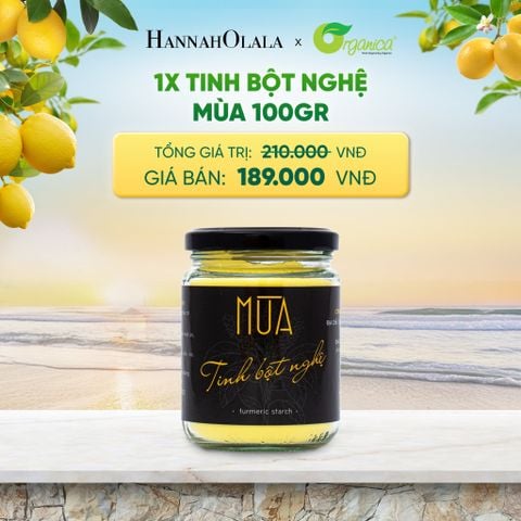  TINH BỘT NGHỆ MÙA 100GR - DEAL 21 