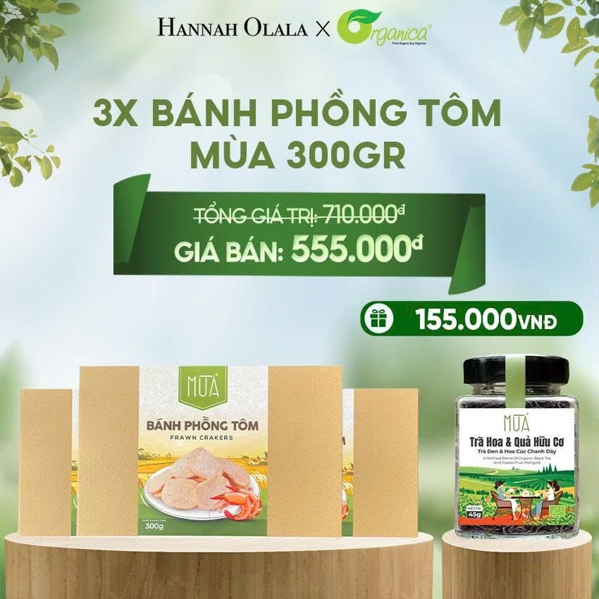  E70_DEAL 21: BÁNH PHỒNG TÔM MÙA 300GR 