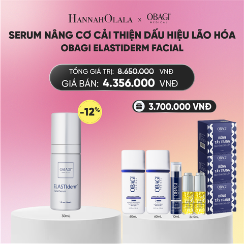  TINH CHẤT NÂNG CƠ CẢI THIỆN DẤU HIỆU LÃO HÓA OBAGI ELASTIDERM FACIAL 30ML - DEAL 21_ A869 