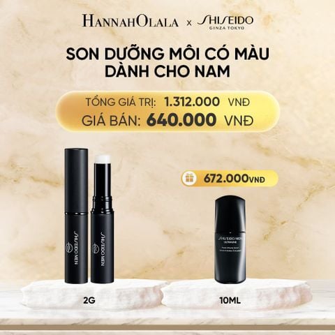  SON DƯỠNG MÔI SHISEIDO MEN MOISTURIZING LIP CREATOR 2G - DEAL 20 