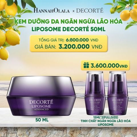  [DEAL ĐỘC QUYỀN] KEM DƯỠNG DA NGĂN NGỪA LÃO HÓA LIPOSOME DECORTÉ 