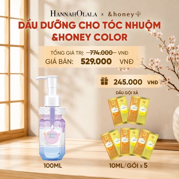  [NEW] DẦU DƯỠNG CHO TÓC NHUỘM &HONEY COLOR - B96 