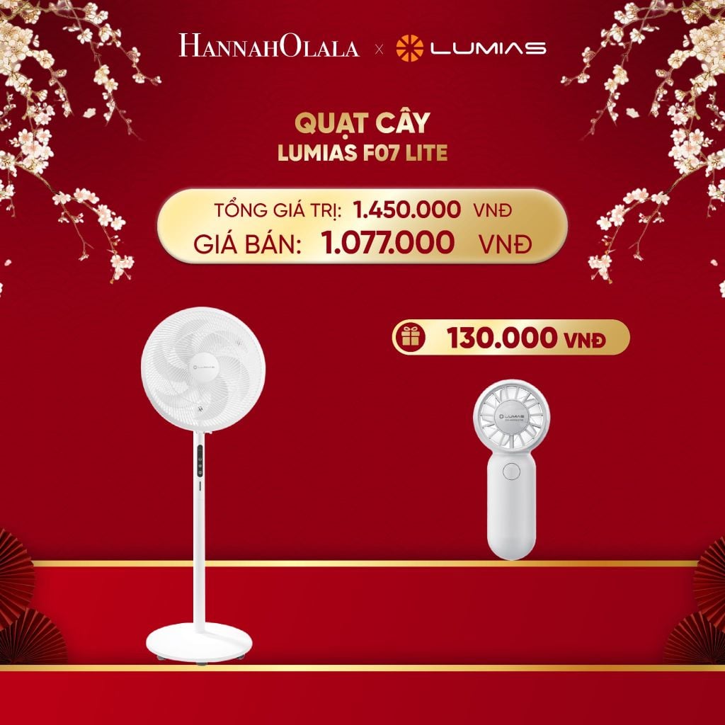  DEAL 21: QUẠT CÂY LUMIAS F07 LITE 