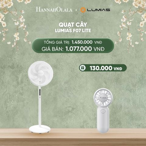  DEAL 21: QUẠT CÂY LUMIAS F07 LITE 