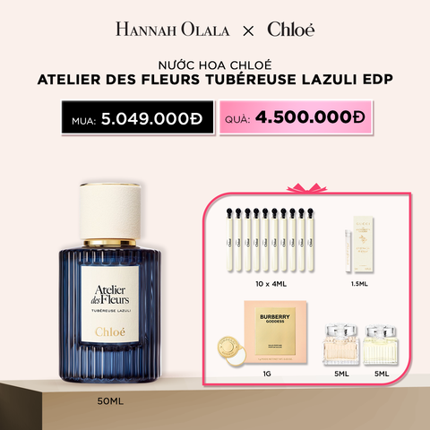  DEAL 21: NƯỚC HOA CHLOÉ ATELIER DES FLEURS TUBÉREUSE LAZULI EDP 50 ML 