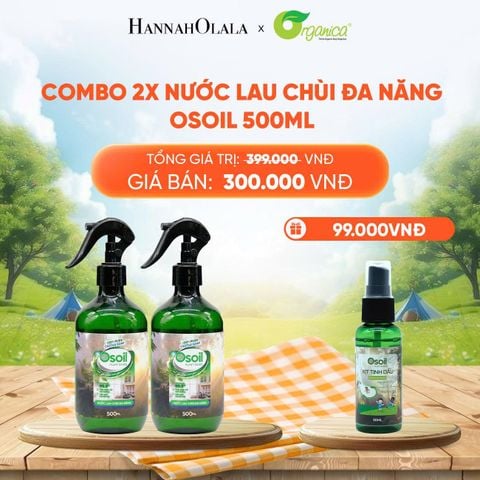  COMBO 2 X NƯỚC LAU CHÙI ĐA NĂNG OSOIL 500ML - DEAL 21 