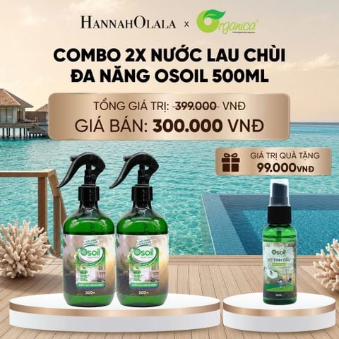  COMBO 2 X NƯỚC LAU CHÙI ĐA NĂNG OSOIL 500ML - DEAL 21 