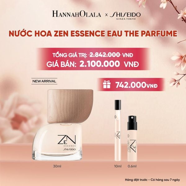  NEW [PRE-ORDER 7 NGÀY] NƯỚC HOA SHISEIDO ZEN EAU DE PARFUM 2026 30ML - DEAL 22 - A3265 