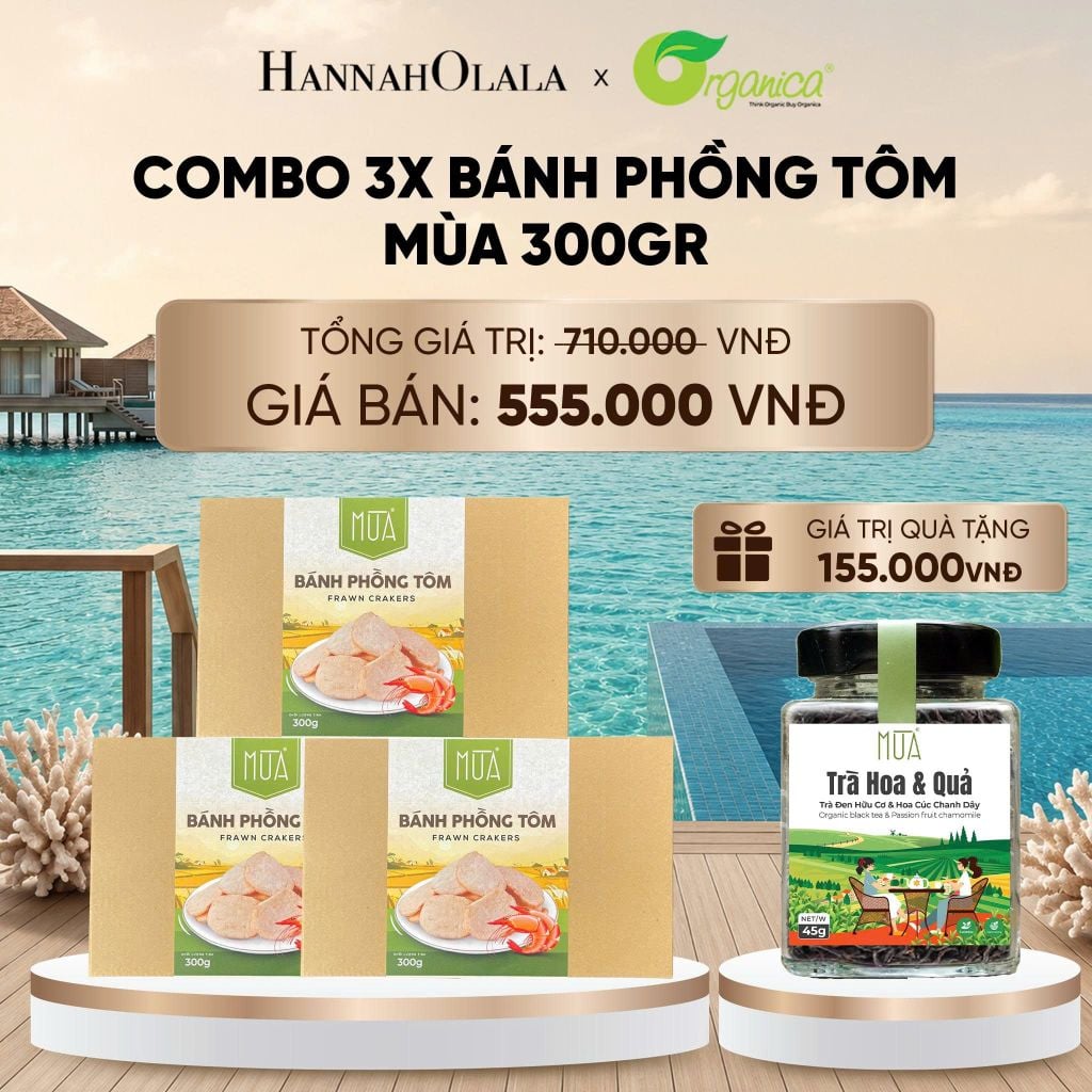  BÁNH PHỒNG TÔM MÙA 300GR - DEAL 22 