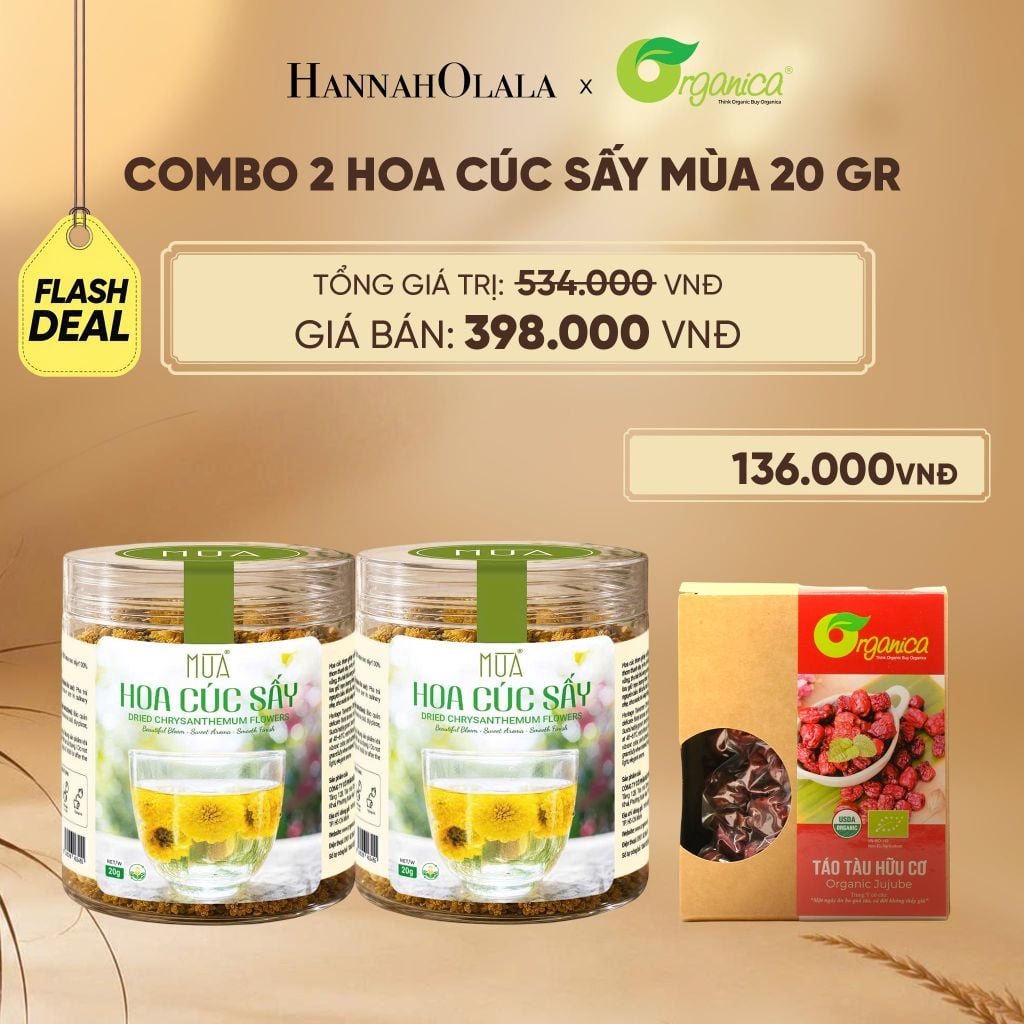  [FLASHSALE]: HOA CÚC SẤY MÙA 20 GR - DEAL 22 - E99 