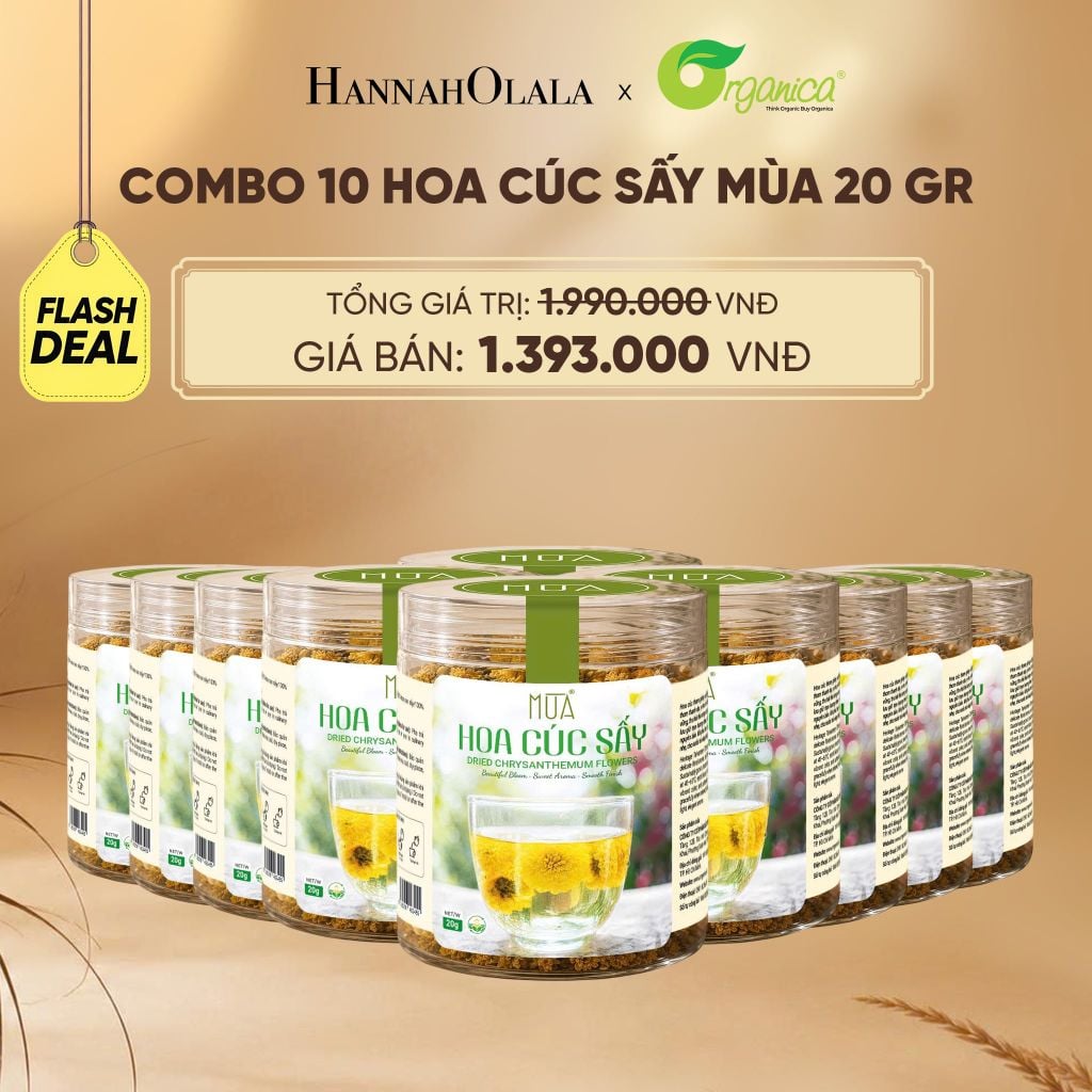  [FLASHSALE]: HOA CÚC SẤY MÙA 20 GR - DEAL 22 - E99 