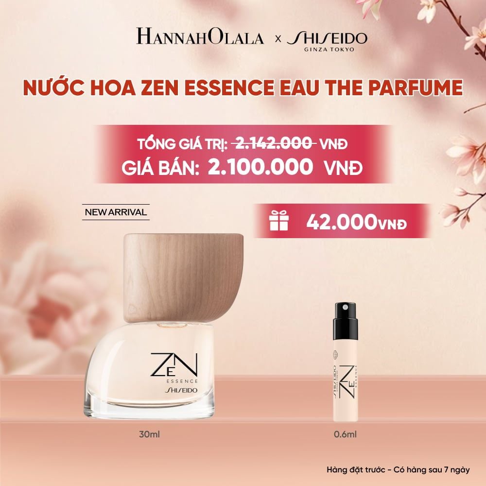  NEW [PRE-ORDER 7 NGÀY] NƯỚC HOA SHISEIDO ZEN ESSENCE EAU DE PARFUM 2026 30ML - A3250 