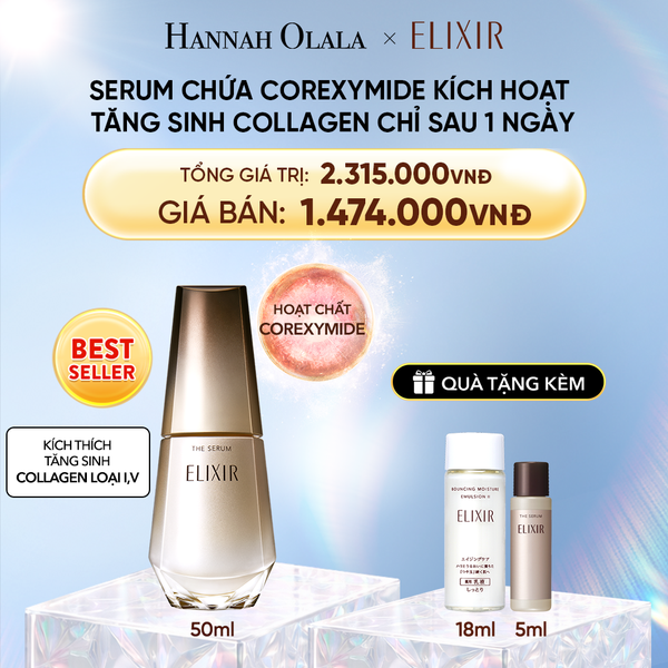  A40_DEAL 22: [BACK UP] SERUM KÍCH HOẠT TRẺ HÓA LÀN DA ELIXIR THE SERUM AA 50ML 