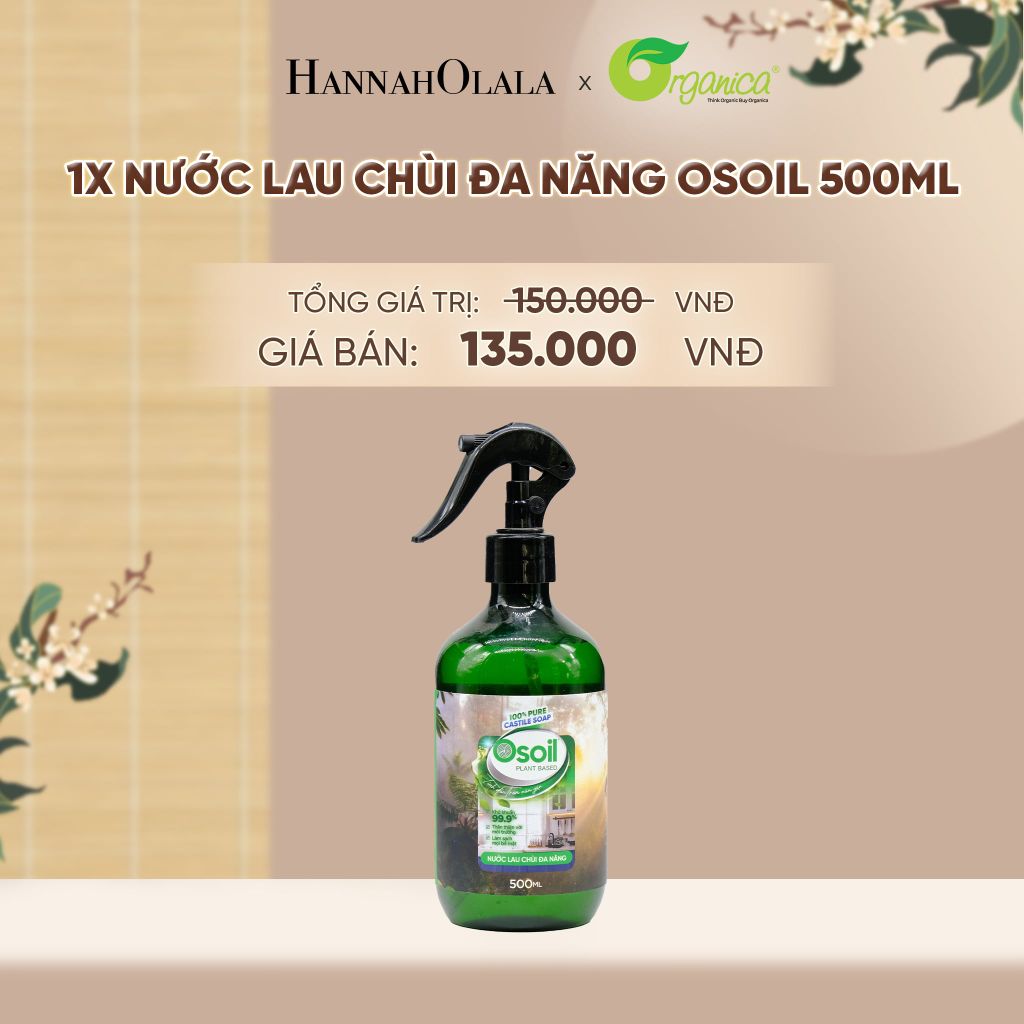  NƯỚC LAU CHÙI ĐA NĂNG OSOIL 500ML - A1480 