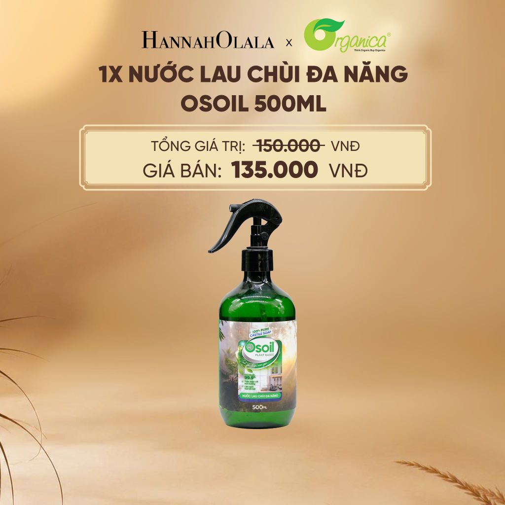 NƯỚC LAU CHÙI ĐA NĂNG OSOIL 500ML - E278 