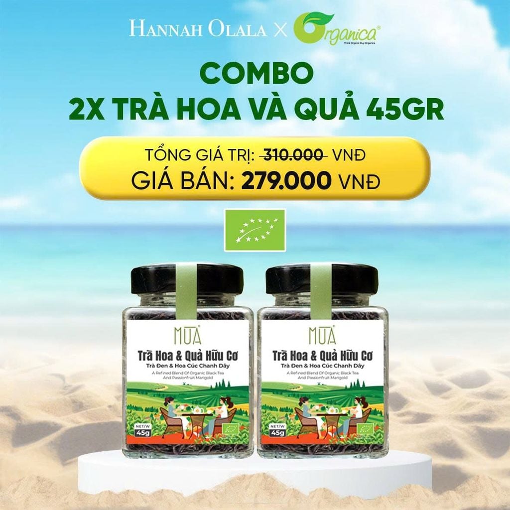  DEAL23: TRÀ HOA VÀ QUẢ MÙA MÙA 45GR 