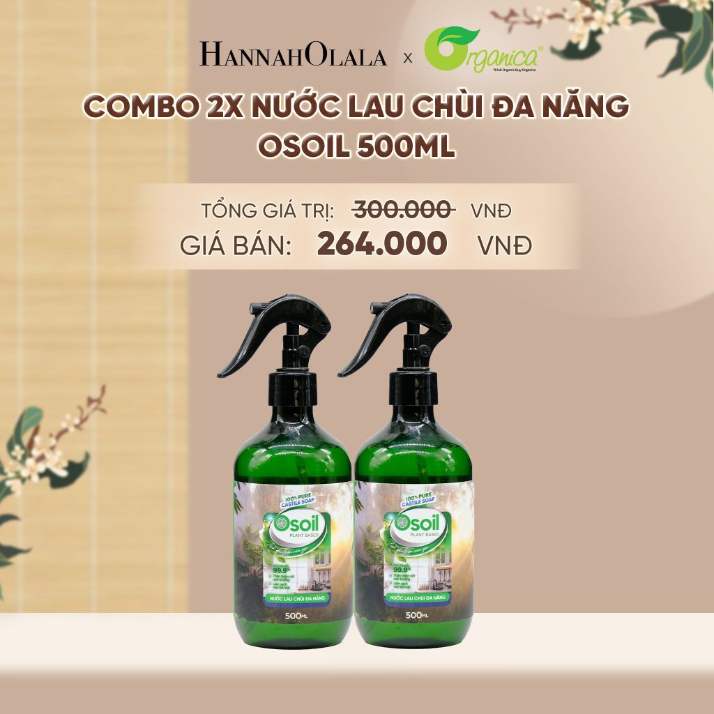  NƯỚC LAU CHÙI ĐA NĂNG OSOIL 500ML - A1480 