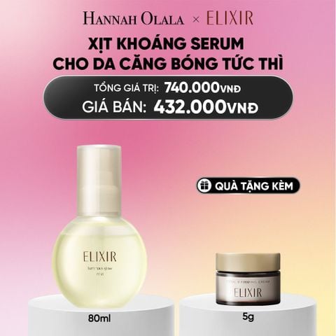  XỊT KHOÁNG DƯỠNG ẨM TỨC THÌ ELIXIR SUPERIEUR LUMINOUS GLOW MIST 80ML - DEAL 23_A1640 