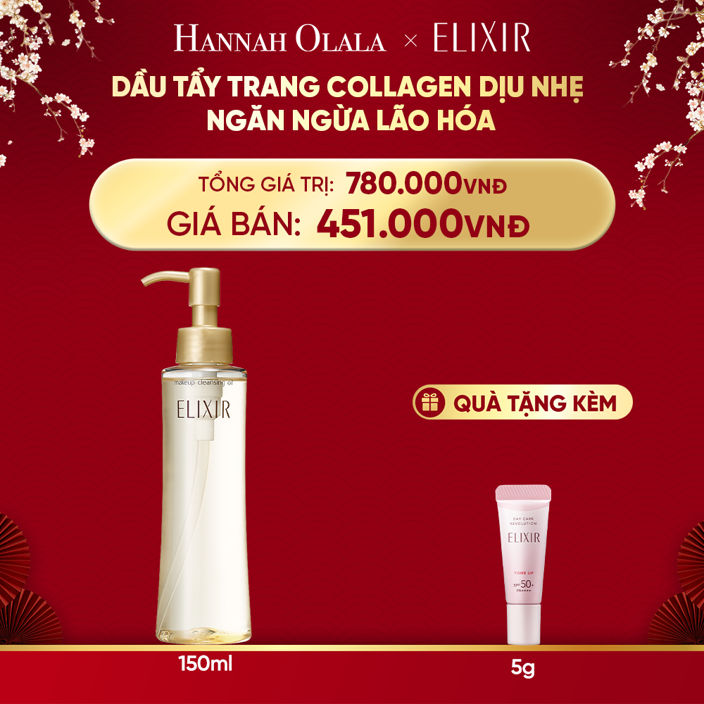  A260_DEAL 23: DẦU TẨY TRANG ELIXIR SUPERIEUR MAKEUP CLEANSING OIL N 150ML 