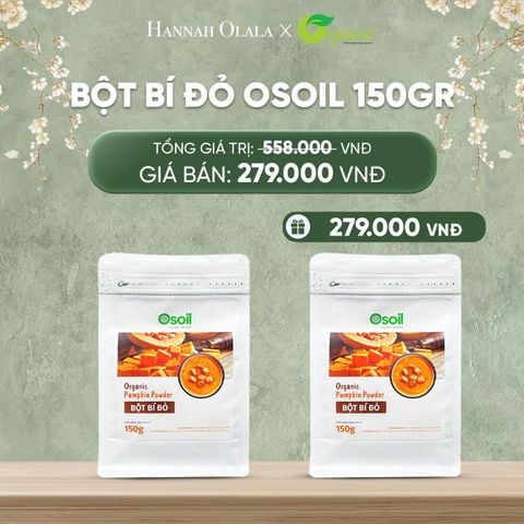  DEAL 23: BỘT BÍ ĐỎ OSOIL 150GR 