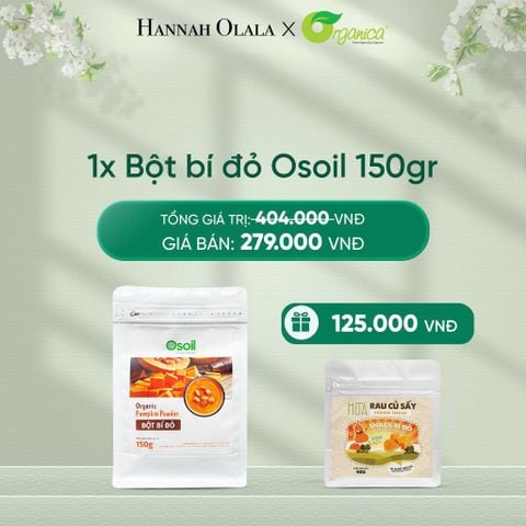  DEAL 23: BỘT BÍ ĐỎ OSOIL 150GR 