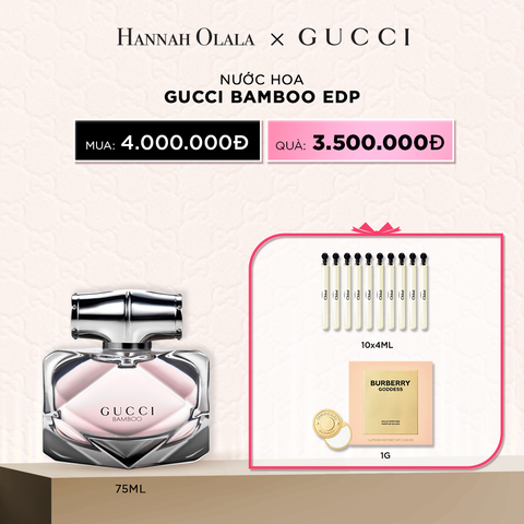  DEAL 23: NƯỚC HOA GUCCI BAMBOO EDP 75 ML 