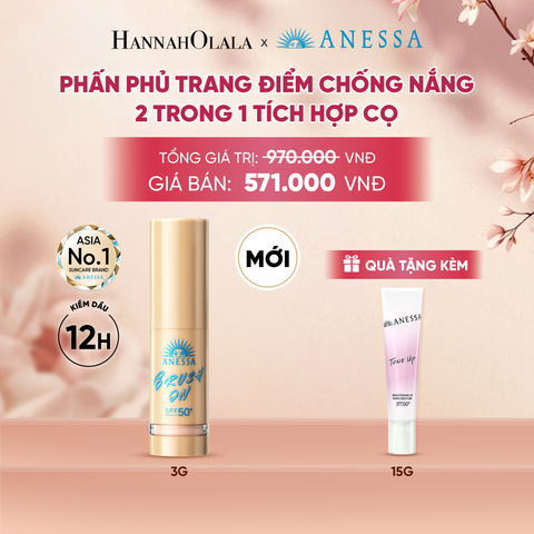  [MỚI] PHẤN PHỦ TRANG ĐIỂM CHỐNG NẮNG 2-TRONG-1 TÍCH HỢP CỌ̣ - DEAL 24 - A1889 