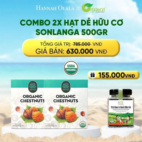  DEAL 24: HẠT DẺ HỮU CƠ SONLANGA 500GR 