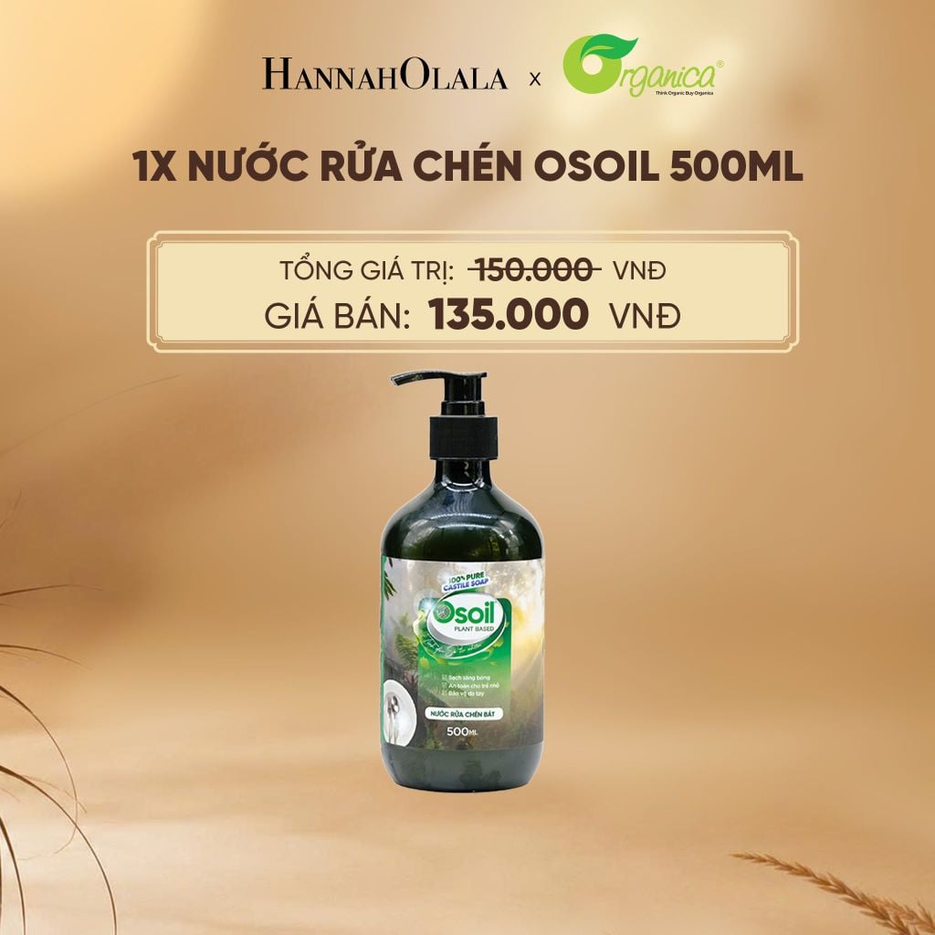  NƯỚC RỬA CHÉN OSOIL 500ML - E280 