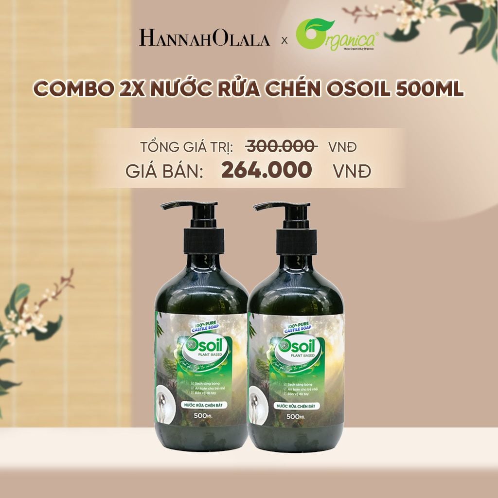  NƯỚC RỬA CHÉN OSOIL 500ML - A1482 