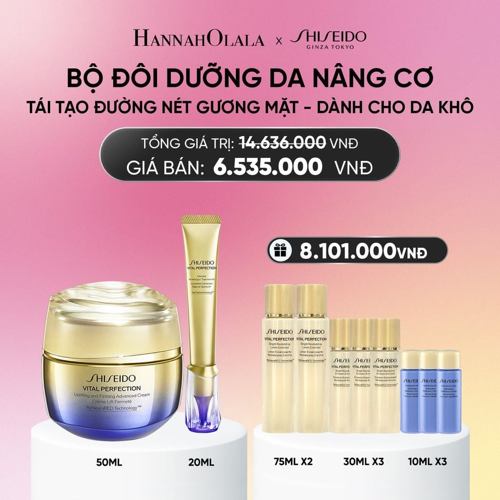  COMBO KEM UPLIFTING & FIRMING ADVANCED CREAM SOFT 50ML + KEM CẢI THIỆN NẾP NHĂN INTENSIVE WRINKLESPOT TREATMENT 20ML - DEAL 24_A561 