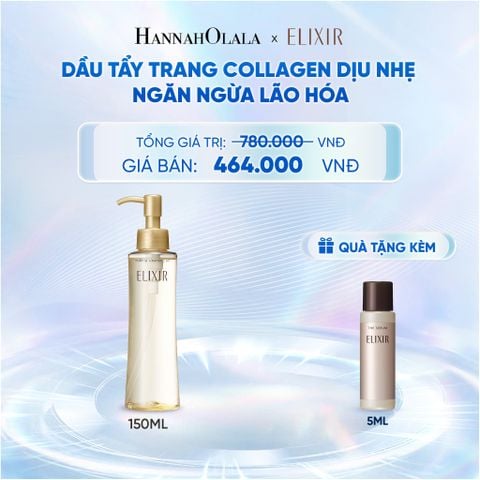  DẦU TẨY TRANG ELIXIR SUPERIEUR MAKEUP CLEANSING OIL N 150ML - DEAL 24 - C79 