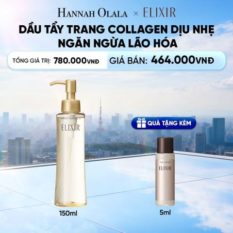  DẦU TẨY TRANG ELIXIR SUPERIEUR MAKEUP CLEANSING OIL N 150ML - DEAL 24 