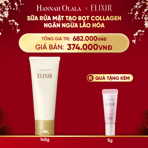  A252_DEAL 24: SỮA RỬA MẶT TẠO BỌT ELIXIR SUPERIEUR CLEANSING FOAM II N 145G 