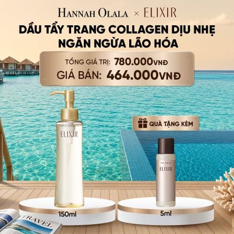  DẦU TẨY TRANG ELIXIR SUPERIEUR MAKEUP CLEANSING OIL N 150ML - DEAL 24_ D1599 