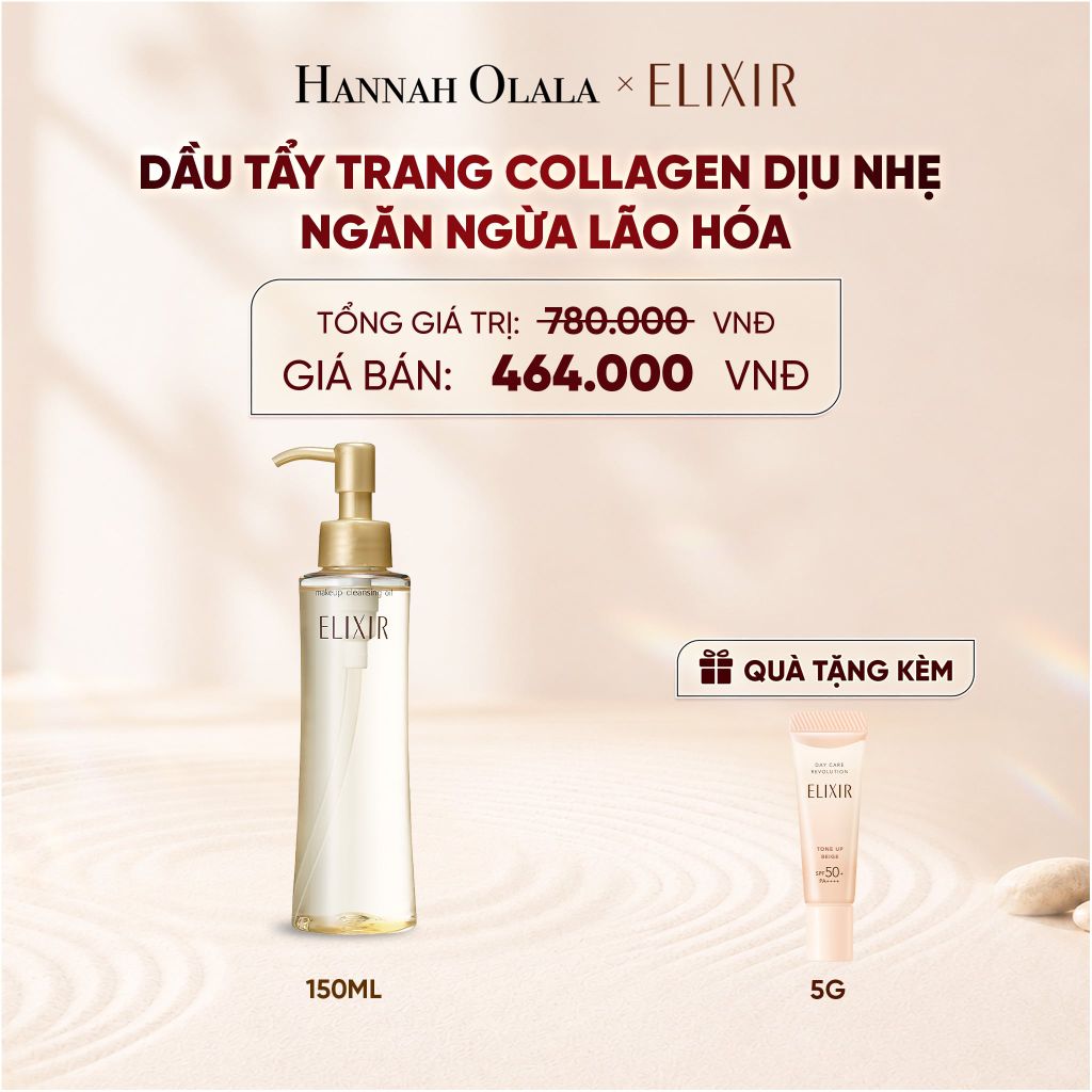  DẦU TẨY TRANG ELIXIR SUPERIEUR MAKEUP CLEANSING OIL N 150ML - DEAL 24 