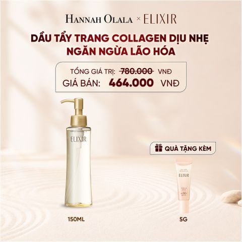  DẦU TẨY TRANG ELIXIR SUPERIEUR MAKEUP CLEANSING OIL N 150ML - DEAL 24 