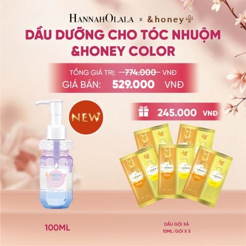  [NEW] DẦU DƯỠNG CHO TÓC NHUỘM &HONEY COLOR - A1656 