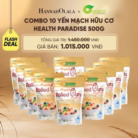  [FLASHSALE]: YẾN MẠCH HỮU CƠ HEALTH PARADISE 500G - DEAL 25 - E108 