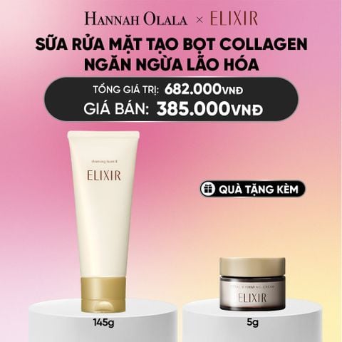  SỮA RỬA MẶT TẠO BỌT ELIXIR SUPERIEUR CLEANSING FOAM II N 145G - DEAL 25_A1642 
