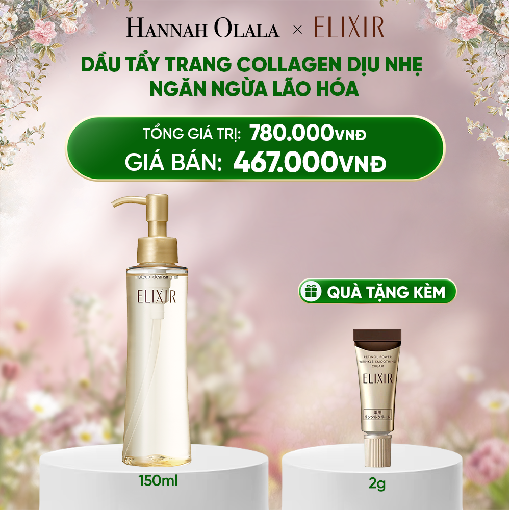  DEAL 25: DẦU TẨY TRANG ELIXIR SUPERIEUR MAKEUP CLEANSING OIL N 150ML 