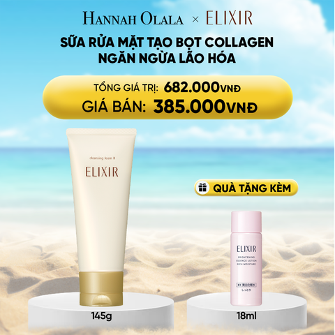  DEAL 26: SỮA RỬA MẶT TẠO BỌT ELIXIR SUPERIEUR CLEANSING FOAM II N 145G 