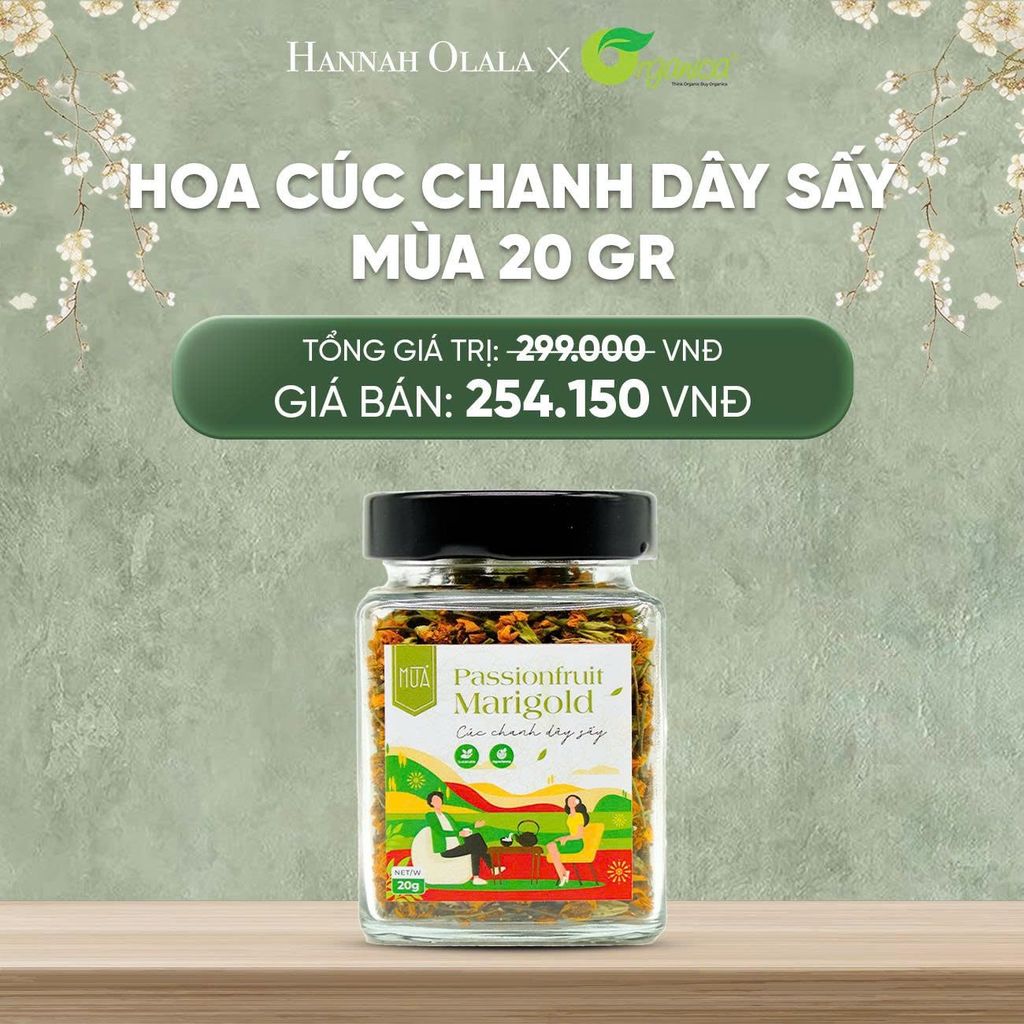  DEAL 26: HOA CÚC CHANH DÂY HỮU CƠ SẤY MÙA 20 GR 