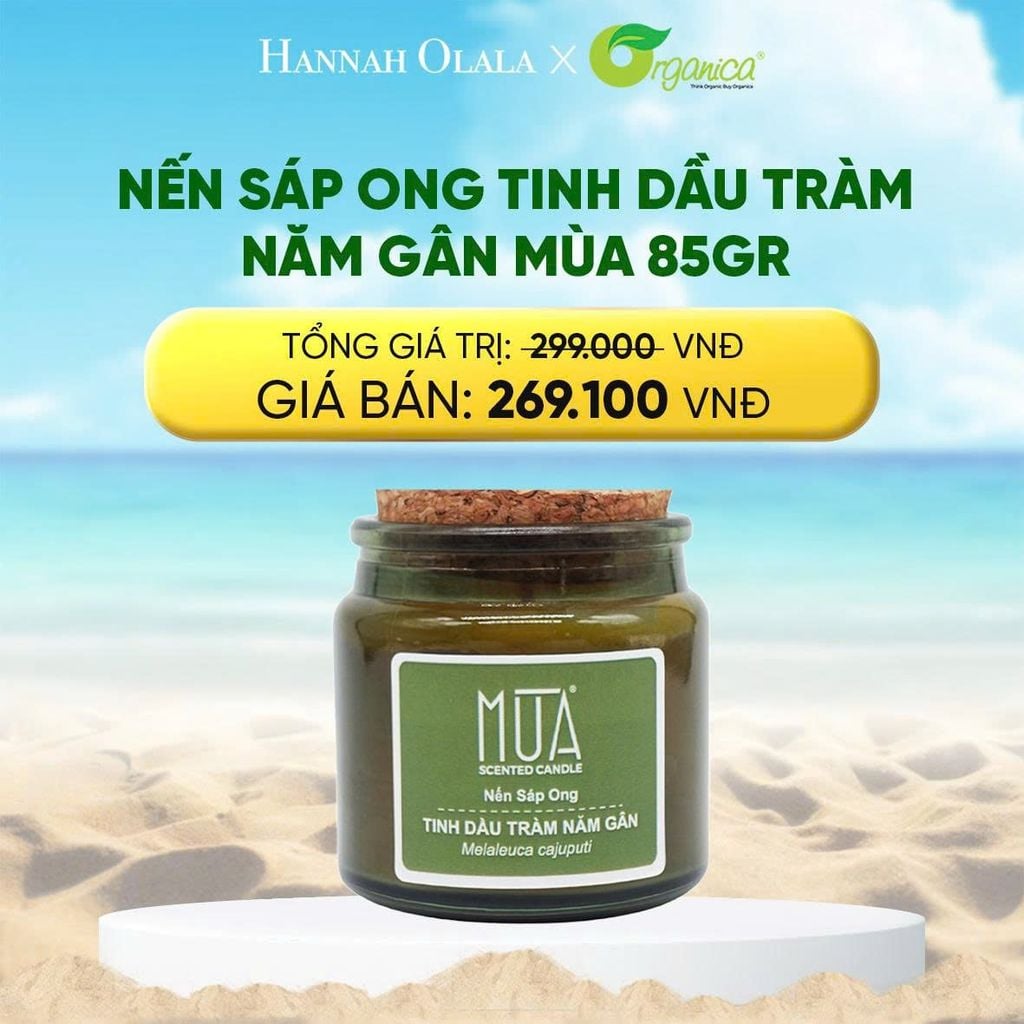  DEAL 27: NẾN SÁP ONG TINH DẦU MÙA 85GR 